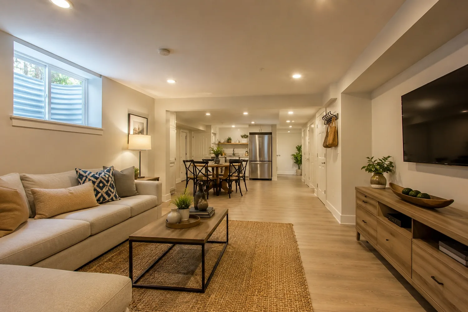 Interior conversion creating a self-contained unit in a Burbank house