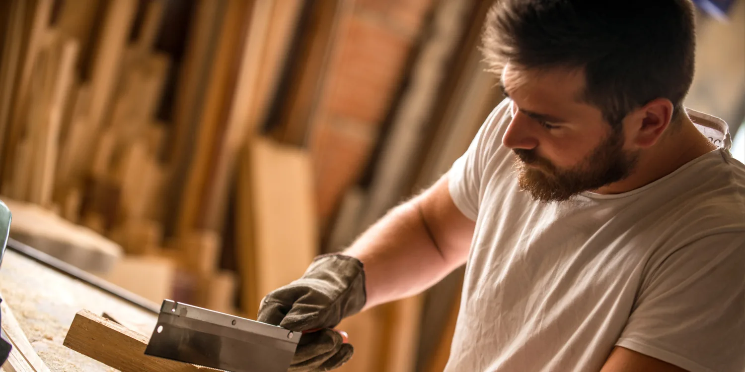 Fifth-generation carpenter at work on a Burbank remodeling project
