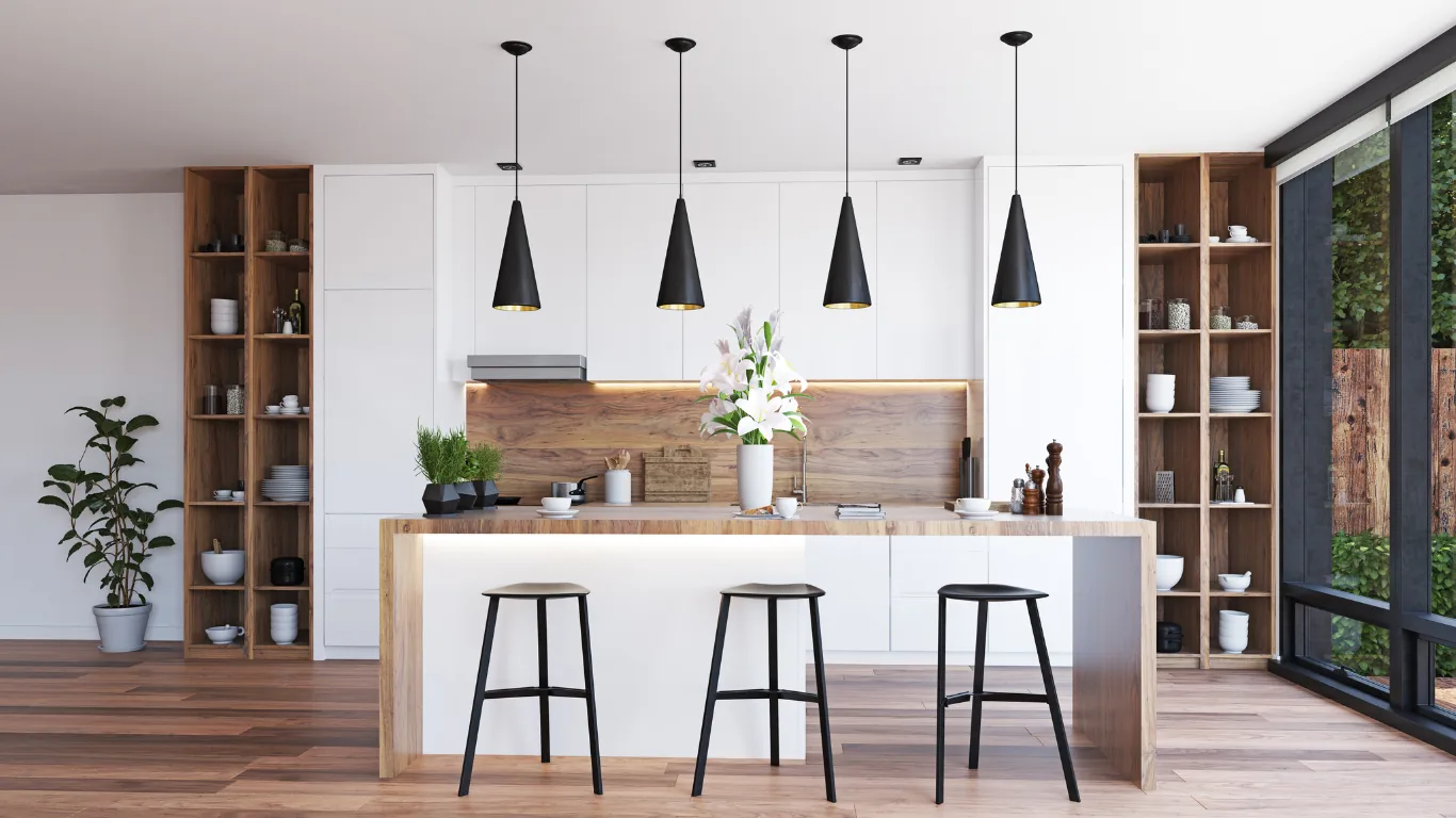 Built-in cabinetry matched to original detail in a Burbank period home