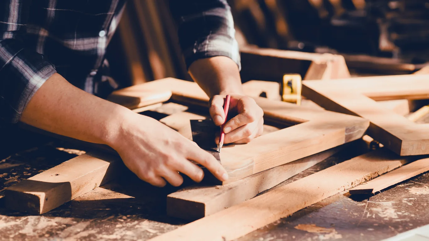Reproduced Craftsman millwork for a Pasadena, California restoration