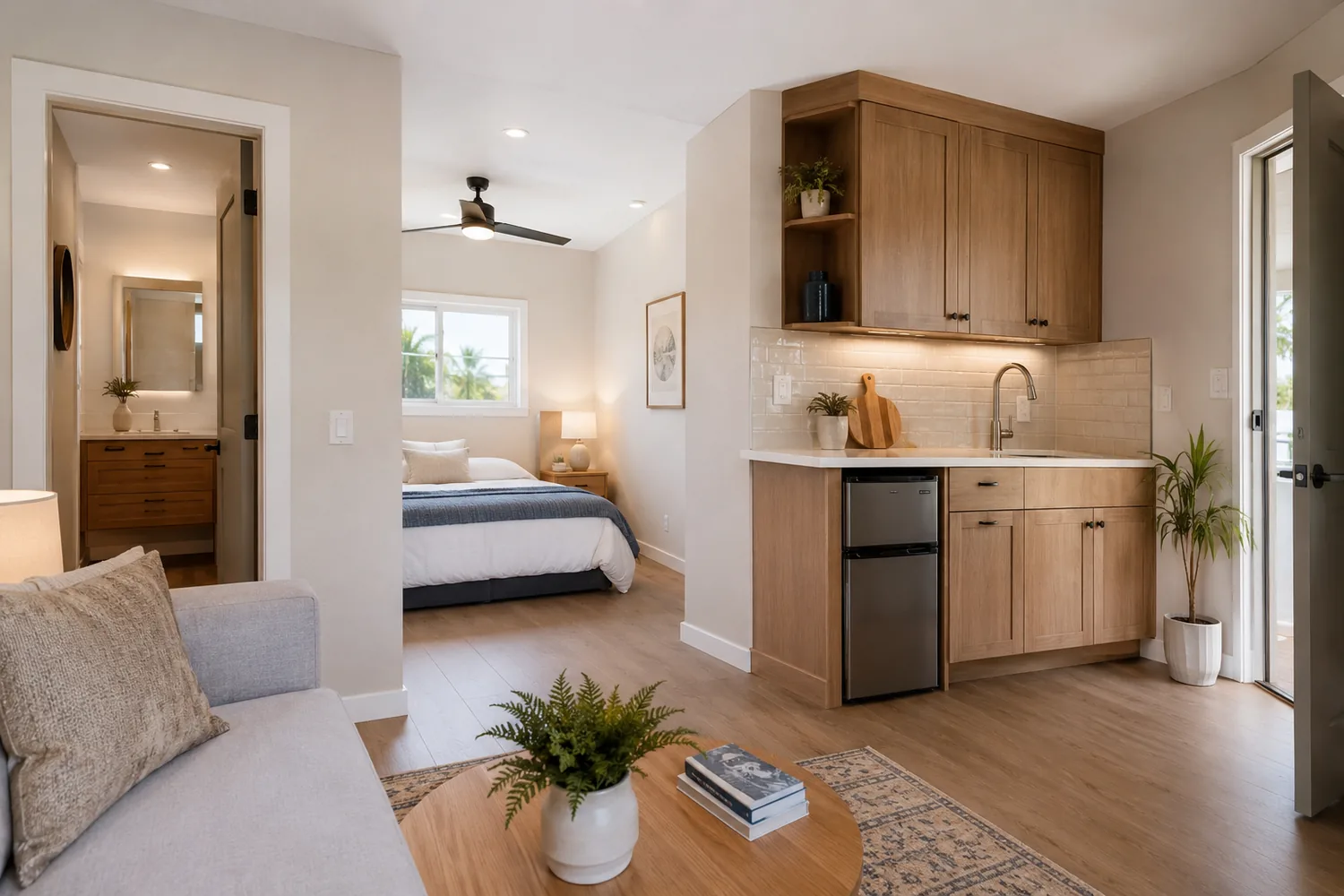 Internal conversion ADU created inside an existing Burbank home