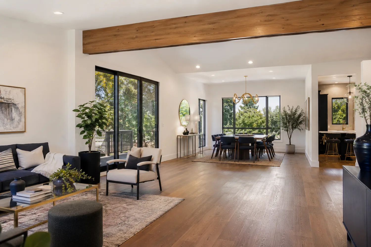 Colonial character home remodel in Colfax Meadows, Studio City