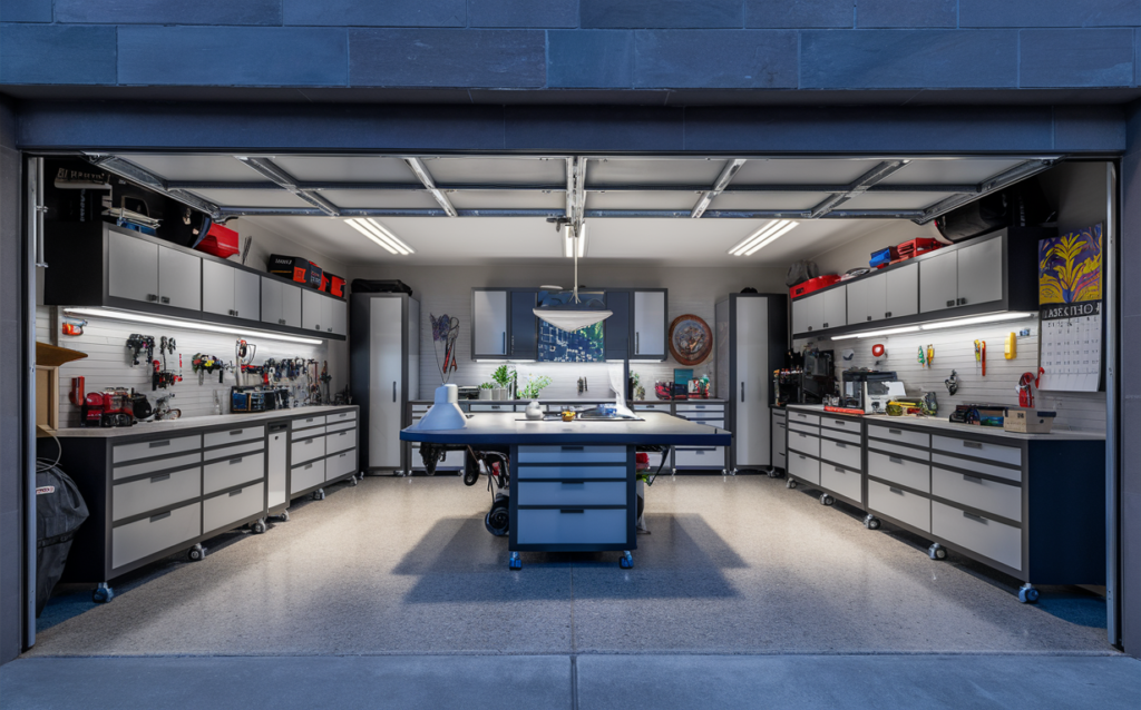 a stunning photo of a modernized garage in burbank1