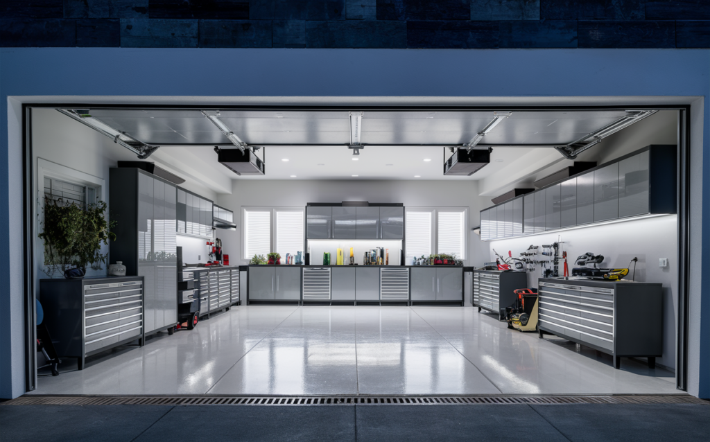 a stunning photo of a modernized garage in burbank2